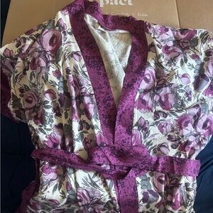 Organic Staycation Short Robe